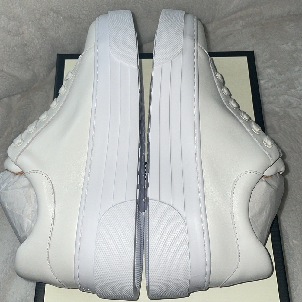 NWT J/SLIDES AMANDA White Leather Sneaker - Picture 13 of 15